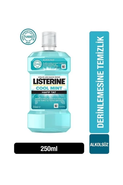 Listerine Cool Mint Hafif Tat Gargara 250 ml