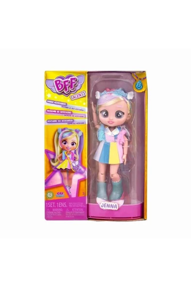 Giochi Preziosi Cry Babies BFF Bebekler S3 CYM17000 JENNA - 4