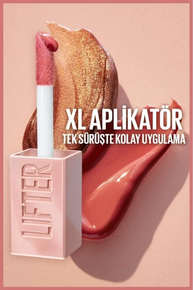 Maybelline New York Lifter Gloss Nemlendirici Dudak Parlatıcısı - 009 Topaz