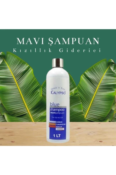 Calypso Mavi Şampuan 1000 ml Kalypso