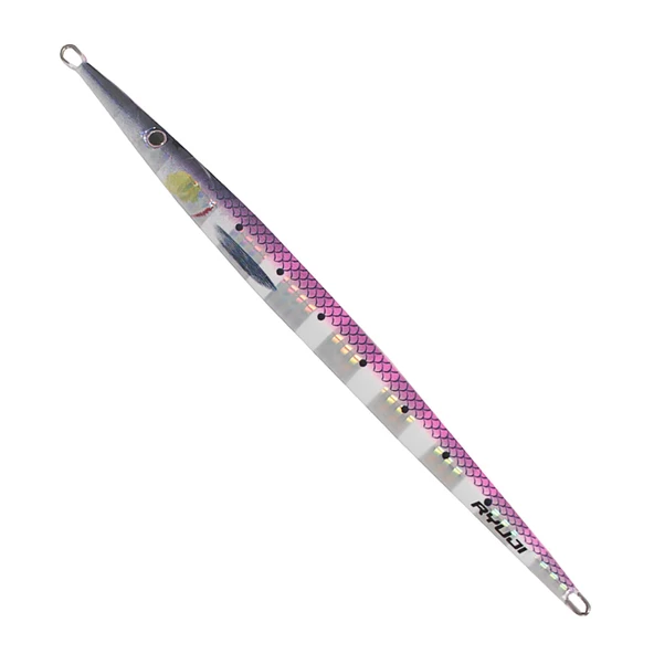 Ryuji Garfish 17cm 60gr Metal Jig Yem  Pink Flash Glow