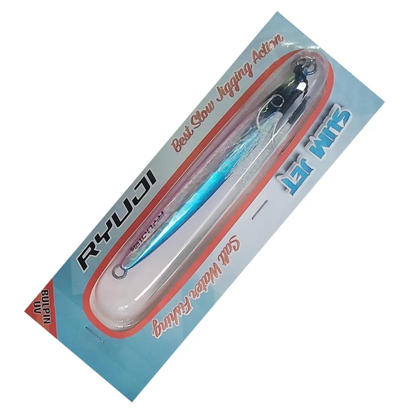 Ryuji Slim Jet 9cm 30gr Metal Jig Yem  Bulpin UV