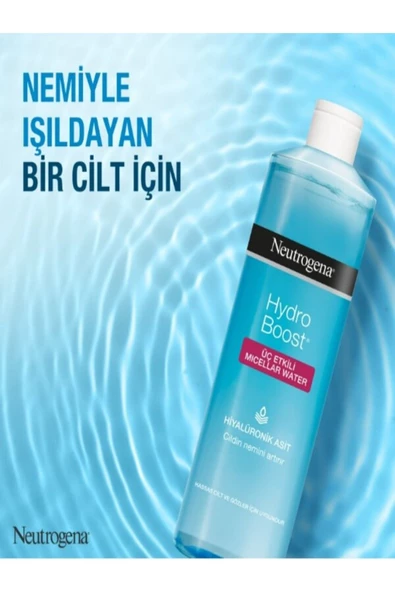 Neutrogena Hydro Boost Micellar Su 400 Ml - Resim 2