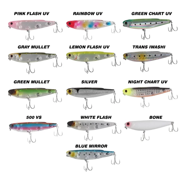 Ryuji Crazy Dog 9.5cm 15gr Su Üstü Maket Balık  Gray Mullet