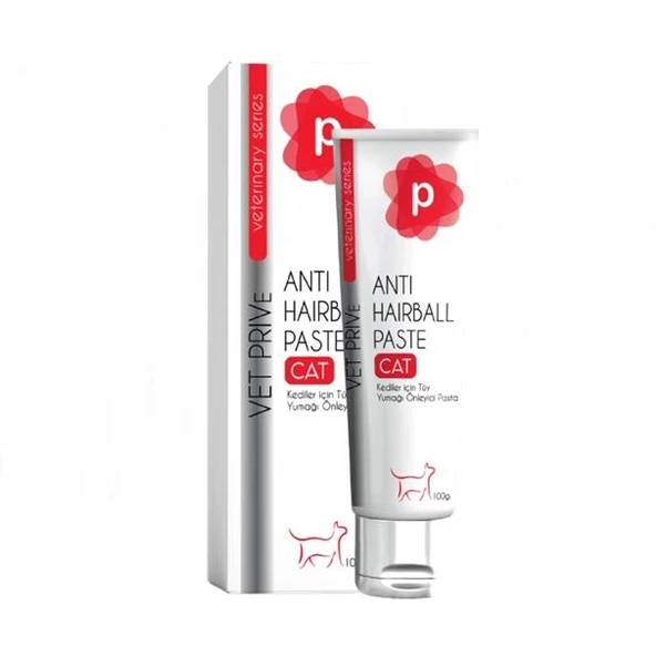 Vet Prive Antihairball Malt Soft Paste Tüy Yumağı Önleyici Macun 100 gr - 2