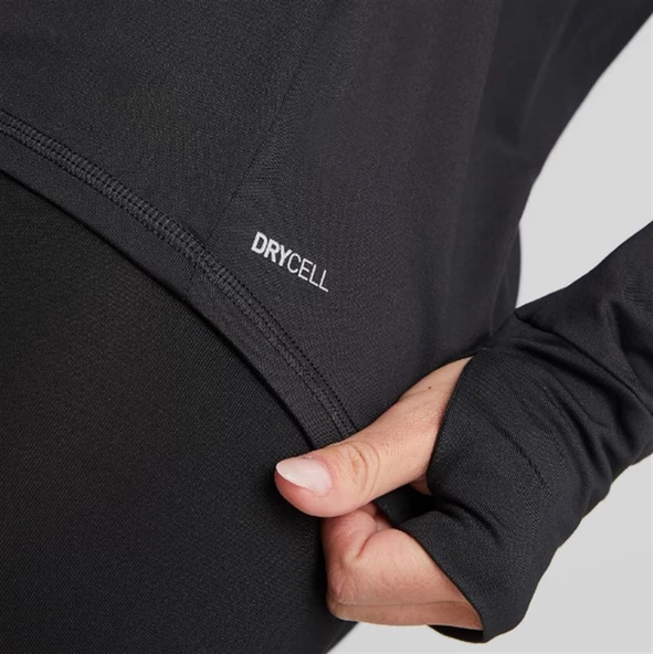 Puma Run Favorite 1/4 Zip Kadın Siyah Koşu/Antrenman Üstü - 523170 01 - 4