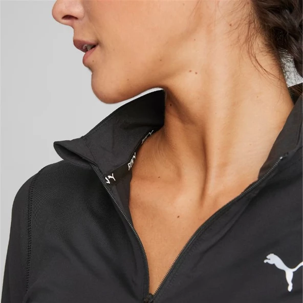 Puma Run Favorite 1/4 Zip Kadın Siyah Koşu/Antrenman Üstü - 523170 01 - 3