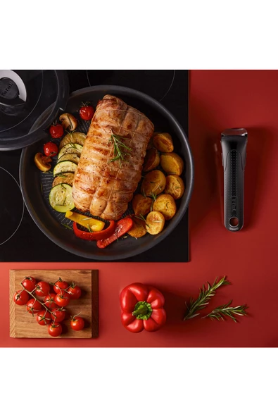 TEFAL Titanyum 6x Indüksiyon Tabanlı Mix Tava - 22 Cm - 5