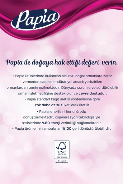 Papia Parfümlü Tuvalet Kağıdı 32 Rulo - 5