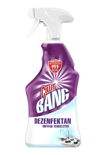 Cillit Bang Dezenfektan Mutfak Yağ Ve Kireç Çözücü Sprey 750 ml - 2