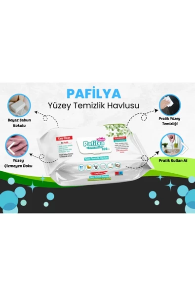 Pafilya PAFİLYA 102 YAPRAKLI YÜZEY TEMİZLİK HAVLUSU