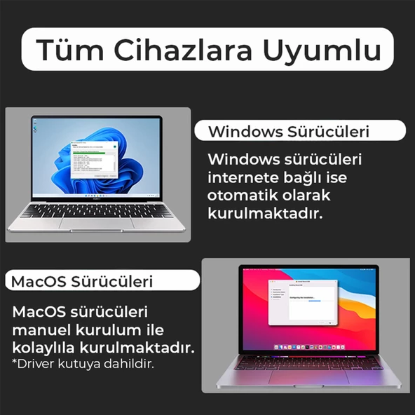 NPO NPM680 14" FHD 1080p IPS Type-C Taşınabilir Dizüstü 3'lü Monitör Çoklayıcı Notebook Monitör - 8