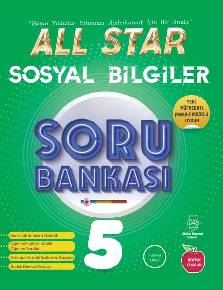 Newton Yayınları 5.sınıf Sosyal Bilgiler All Star Soru Bankası