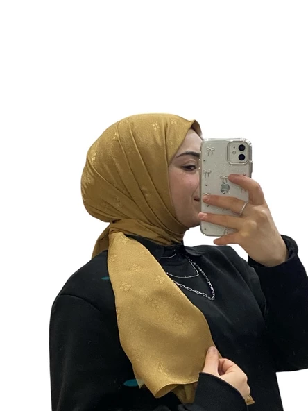 JAKARLI MİNİ KARE DESENLİ ŞAL 1018 - 8