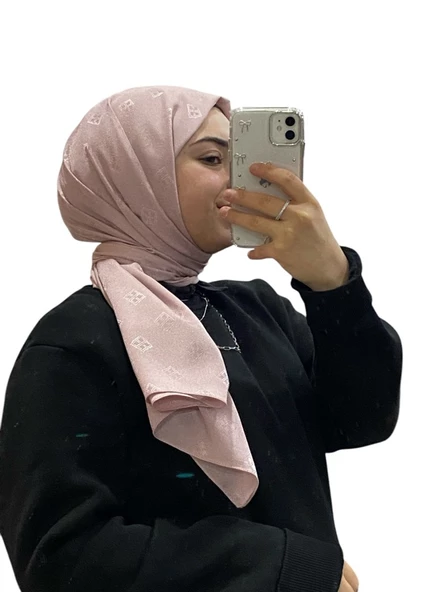 JAKARLI MİNİ KARE DESENLİ ŞAL 1018 - 12