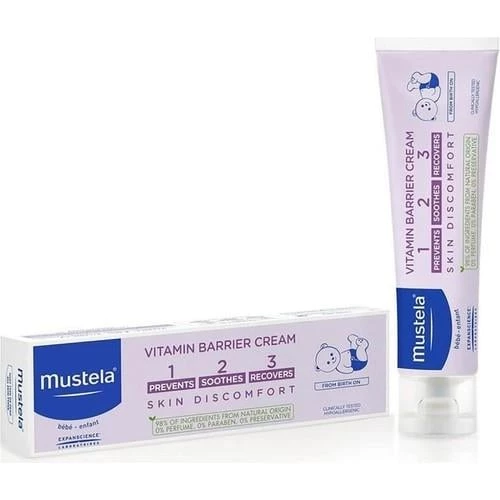 Mustela Vitamin Bariyer 1.2.3. Pişik Önleyici Krem 50 ml