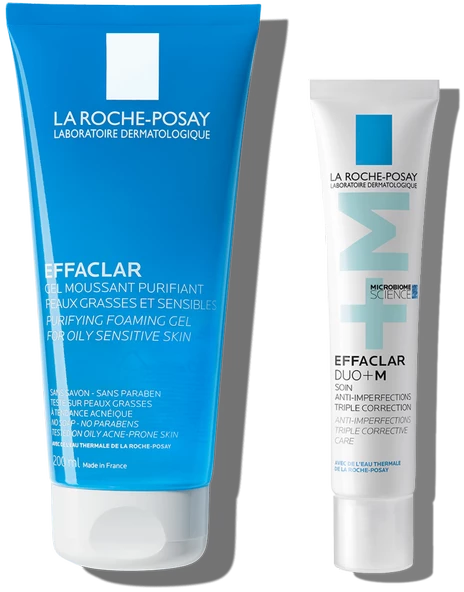 La Roche Posay Effaclar Gel 200 ml + Duo M+ 40 ml