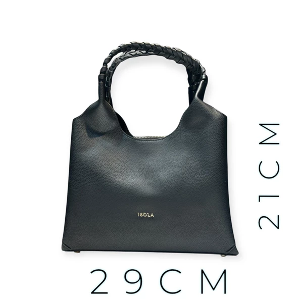 İSOLA El Ve Kol Çantası Olarak Tasarlanmış Suni Deri Bayan Omuz Çantası SL.7363477144SYH - Resim 2