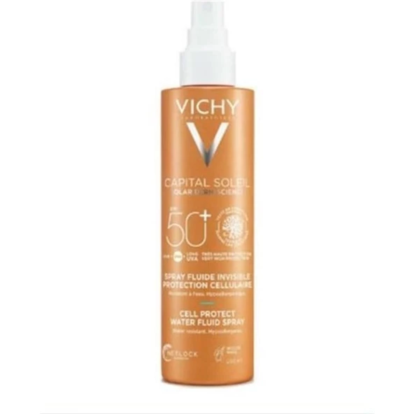 Vichy Capital Soleil Rehydrating Light Spray- Cildi Nemlendiren Çok Yüksek Korumalı Güneş Koruyucu Sprey Spf 50+ 200 ml