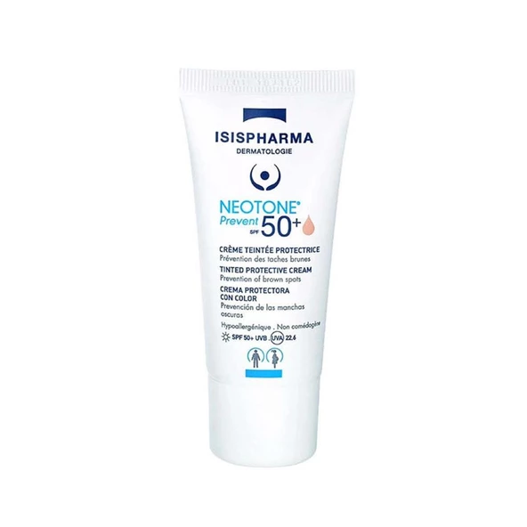 Isıs Pharma Neotone Prevent Tinted SPF 50 Cream 30 ml - Light