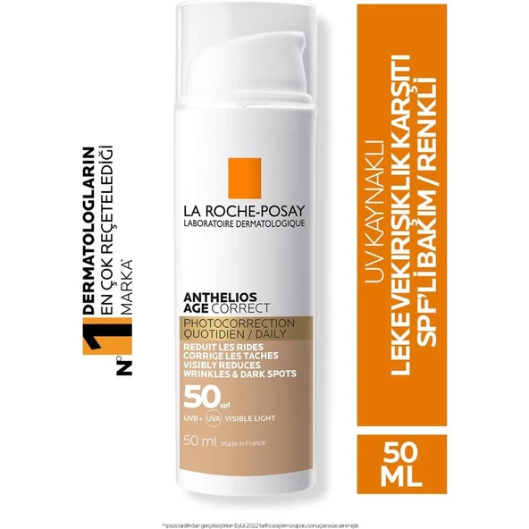 La Roche Posay Anthelios Age Correct Daily CC Cream SPF 50 50ml