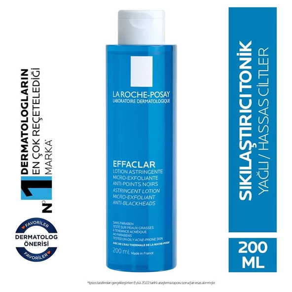 La Roche-Posay Effaclar Gözenekleri Sıkılaştırma Etkili Tonik 200 ml