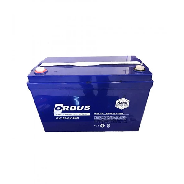 Orbus 12V 100Ah Jel Akü - 1