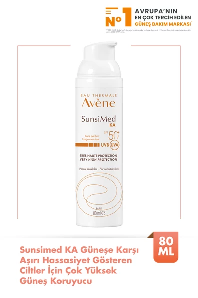 Avene Sunsimed Ka Güneş Kremi Spf 50 80 ml