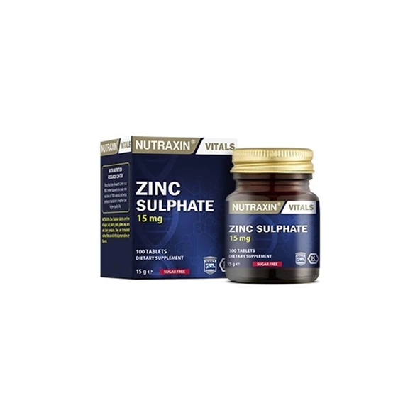 Nutraxin Zinc Sulphate 100 Tablet