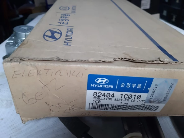 Hyundai Getz Ön kapı Cam Krikosu Sağ elektrikli ve motor hariç 82404-1C010 yolcu tarafı Orjinal Marka Orjinal Parça - 6