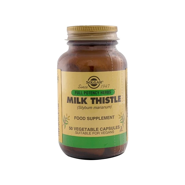 Solgar Milk Thistle 50 Kapsül