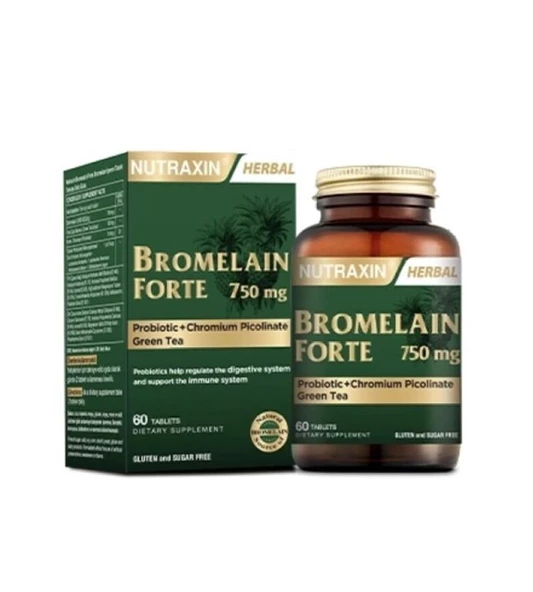 Nutraxin Bromelain Forte 60 Tablet