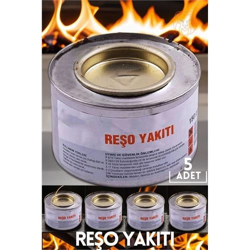 5 li Yedek Reşo Jel Yakıtı