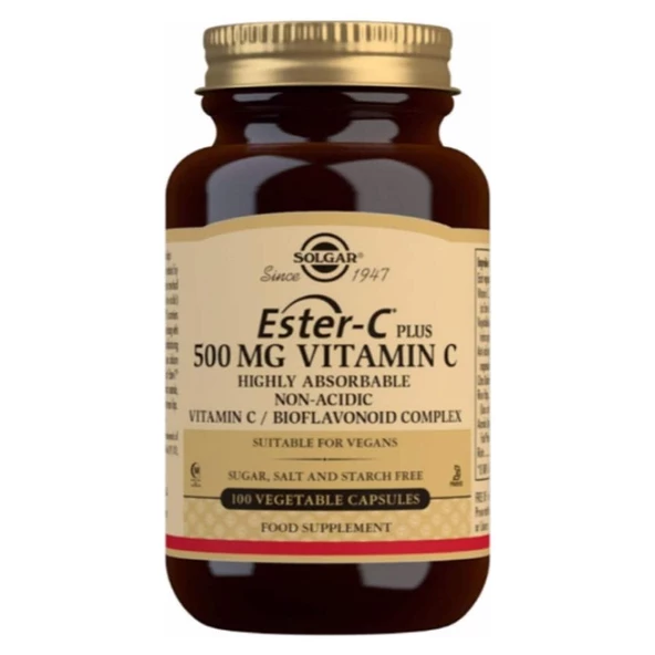 Solgar Ester-C Plus 500 Mg 100 Kapsül