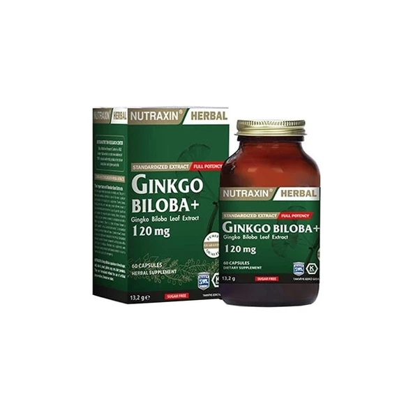 Nutraxin Ginkgo Biloba 60 Tablet