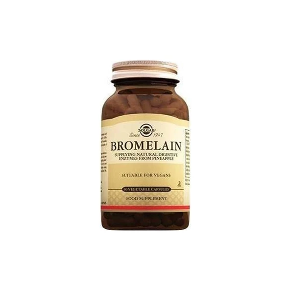 Solgar Bromelain 60 Kapsül