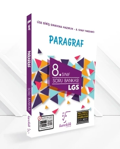 KAREKÖK YAYINLARI 8.SINIF LGS PARAGRAF SORU BANKASI