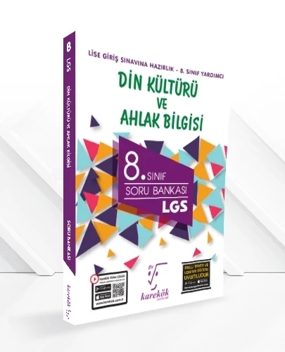 KAREKÖK YAYINLARI 8.SINIF LGS DİN KÜLTÜRÜ ve AHLAK BİLGİSİ SORU BANKASI
