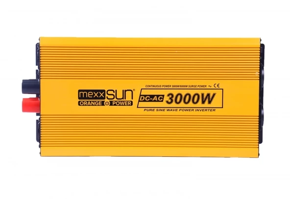 Mexxsun 24 Volt 3000 Watt Tam Sinüs İnverter