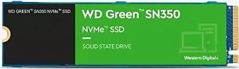 WD Green SN350, WDS500G2G0C, 500GB, 2400/1500, Gen3, NVMe PCIe M.2, SSD