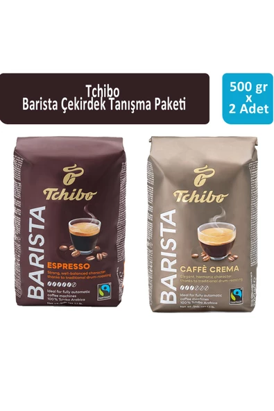 Tchibo Barista Çekirdek Kahve Tanışma Paketi 500 gr x 2 Adet