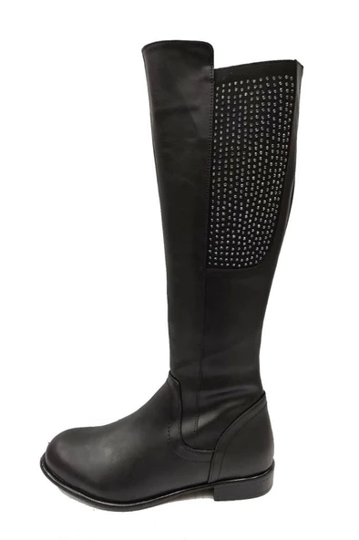 Gökdem 507 Deri Sıcak Astar Fermuarlı Kadın Çizme - 2