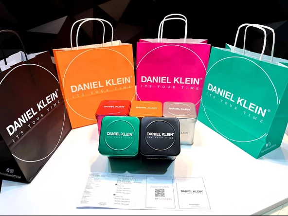 Daniel Klein Bay Ve Bayan Çelik Kordon Çiftlere Özel 5 Atm Suya Dayanıklı Cift Saati CF.DK.13891.7 - 6