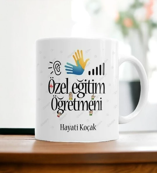 Hediyemi Özel Eğitim Öğretmeni Kupa Bardak