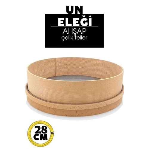 Ahşap Un Eleği 28 CM