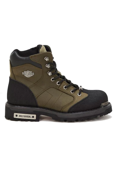 Harley Davidson Clemente Hakiki Deri Bot 40-45 Grey Crazy Deri - 2