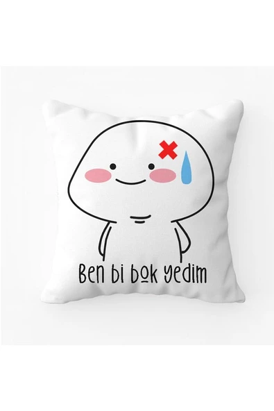 Ben Bi Bok Yedim Puf Yastık