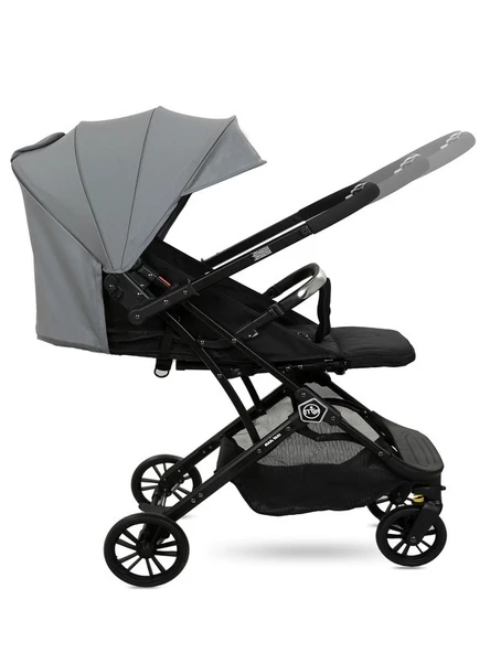 Maxi Taxi Çift Yönlü Kabin Boy Bebek Arabası Gri ( Çanta Hediyelidir) - 6