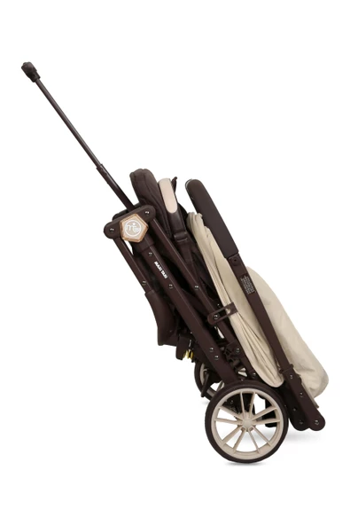 Maxi Taxi Çift Yönlü Kabin Boy Bebek Arabası Kahverengi ( Çanta Hediyelidir) - 6