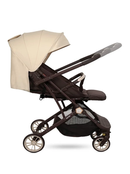 Maxi Taxi Çift Yönlü Kabin Boy Bebek Arabası Kahverengi ( Çanta Hediyelidir) - 4